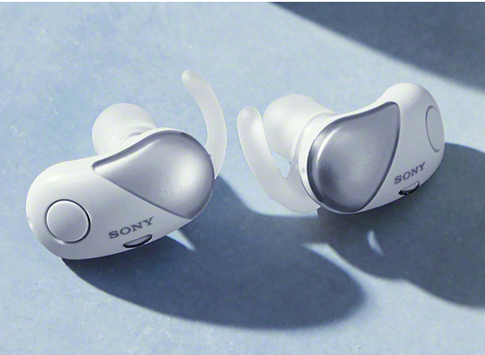 索尼降噪防水运动耳机WF-SP700N 为运动爱好