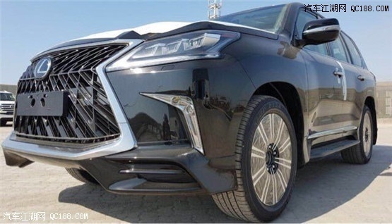 平行进口18款雷克萨斯LX570中东版图解