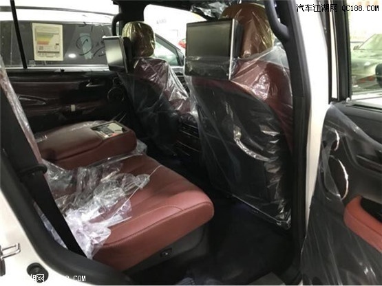 平行进口18款雷克萨斯LX570中东版图解